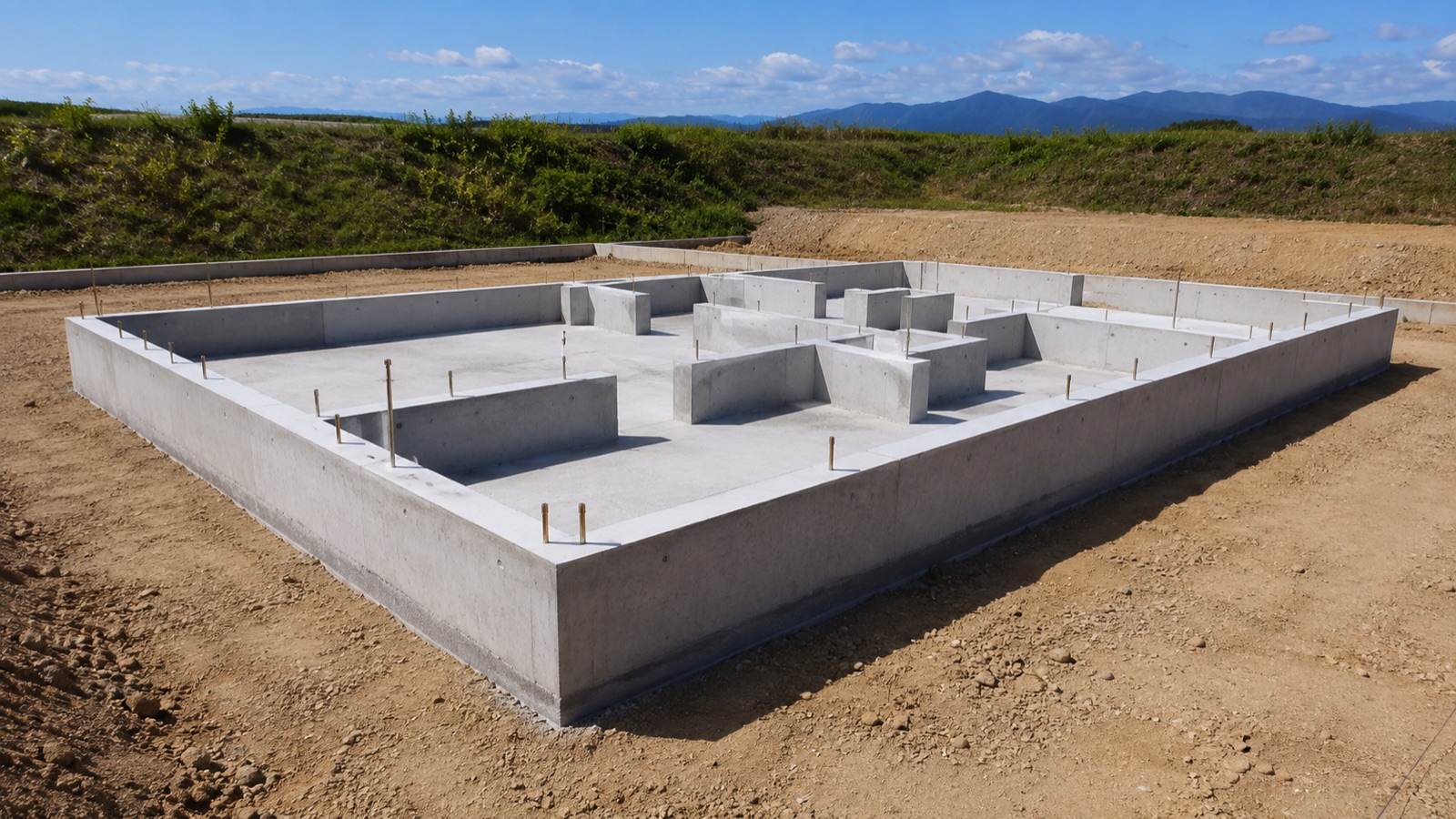 戸建住宅 新築基礎工事